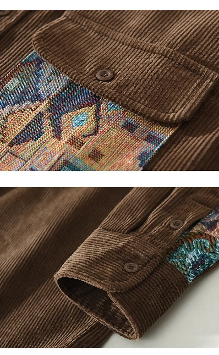 HARRINGTON CORDUROY SHIRT – Mark & Reeves