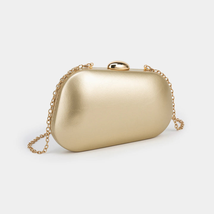 QUINN SIGNATURE LEATHER CLUTH