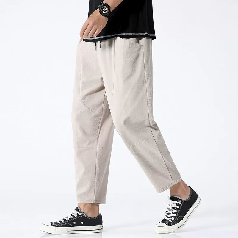 CITY TAPERED COTTON PANT