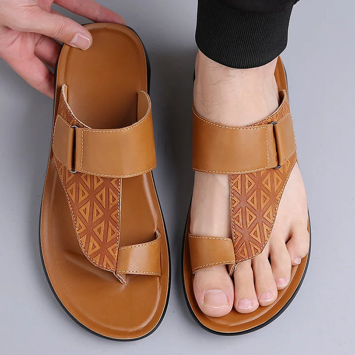 TERRANO LEATHER SANDALS