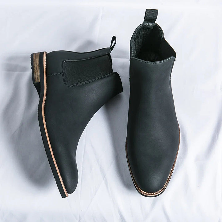 MARKSEN CHELSEA LEATHER BOOTS