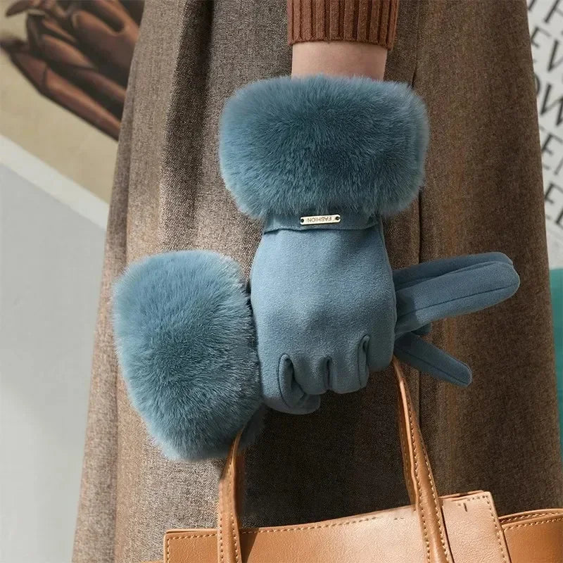 VICTROIA SIBERIAN FUR GLOVES