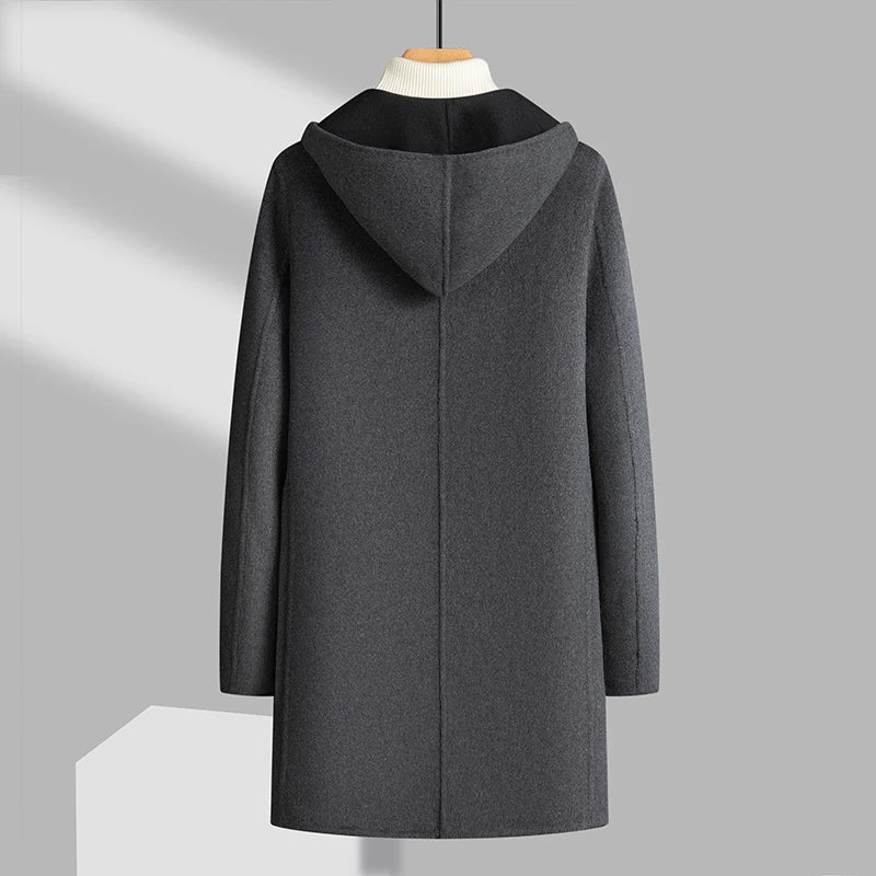 Armitage Reversible Wool Blend Topcoat