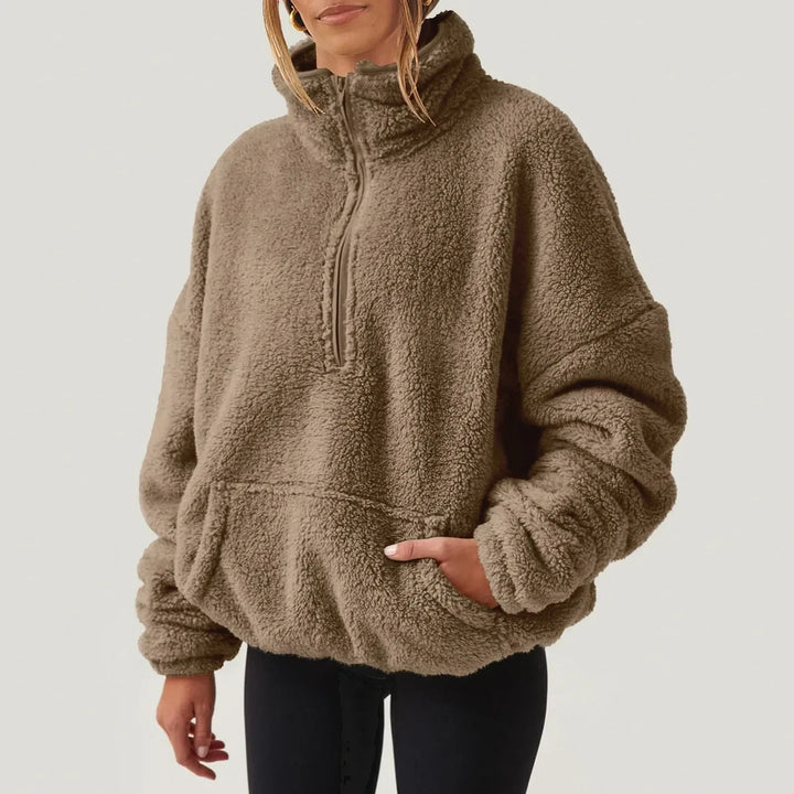 VELORA HALF-ZIP PULLOVER