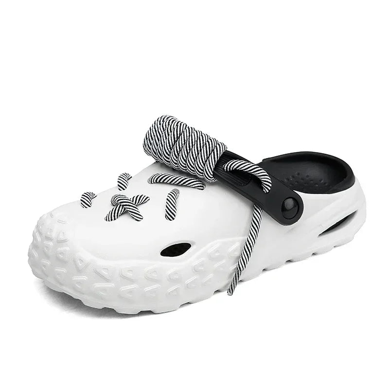 TITAN LACED CLOGS