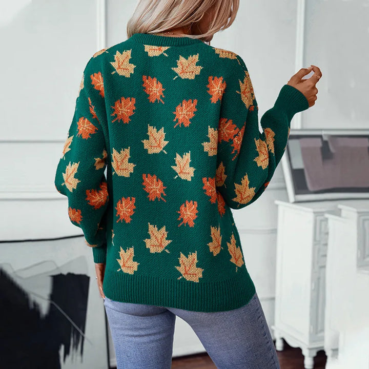 VERA MAPLE KNIT SWEATER