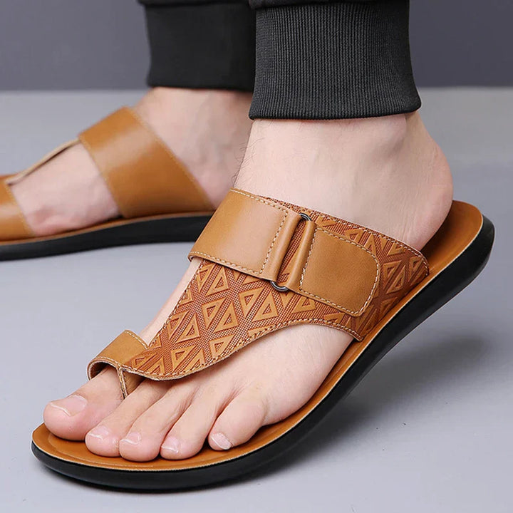 TERRANO LEATHER SANDALS
