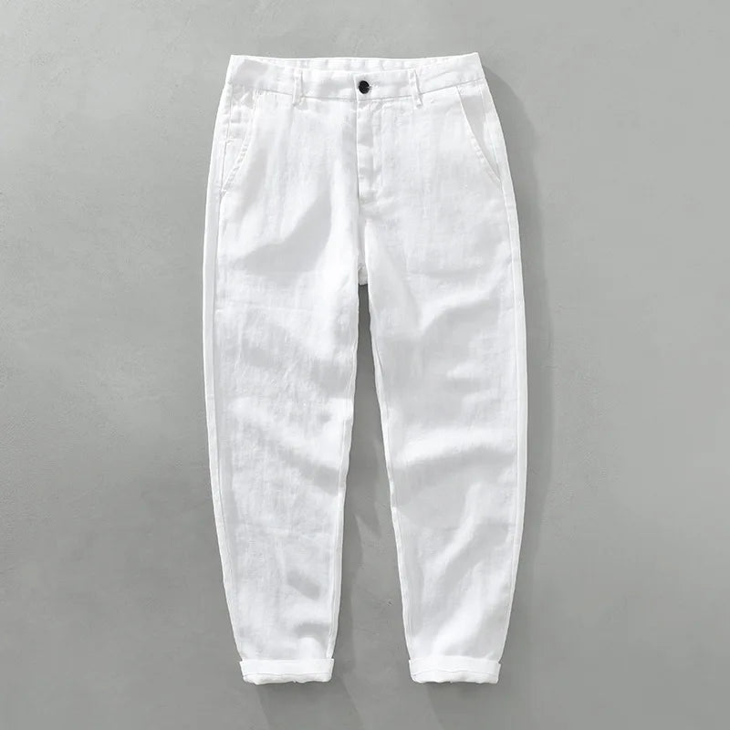 RIVIERA LINEN TROUSERS