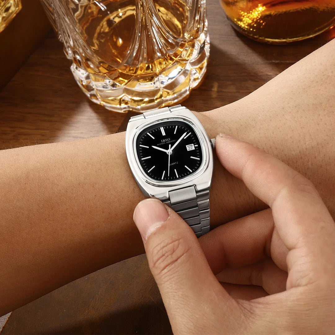 HUGHIE STAINLESS STEEL WATCH