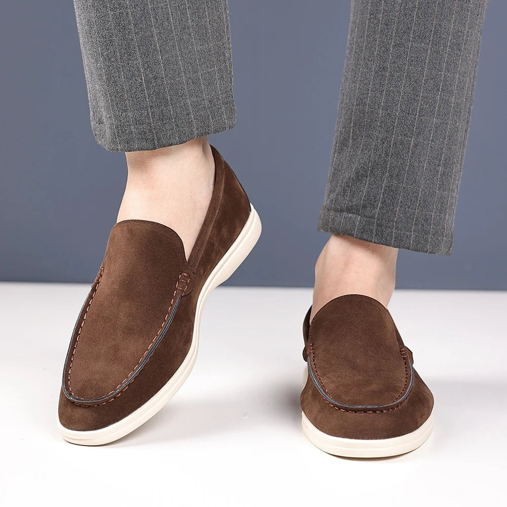 STEFANI SUEDE LOAFERS
