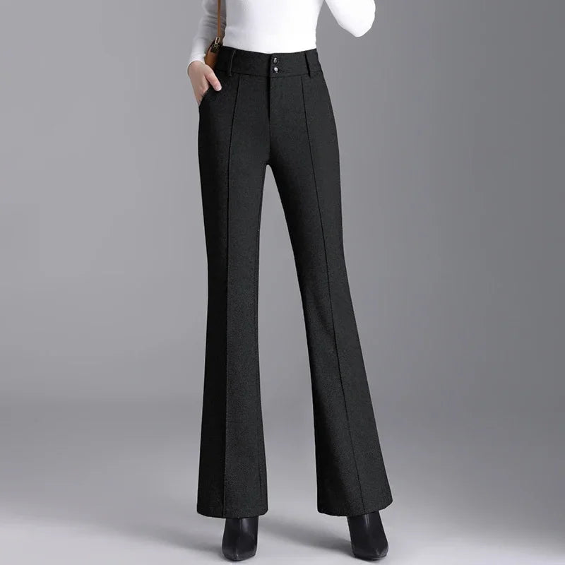 VERRA HIGH-WAIST FLARE PANTS