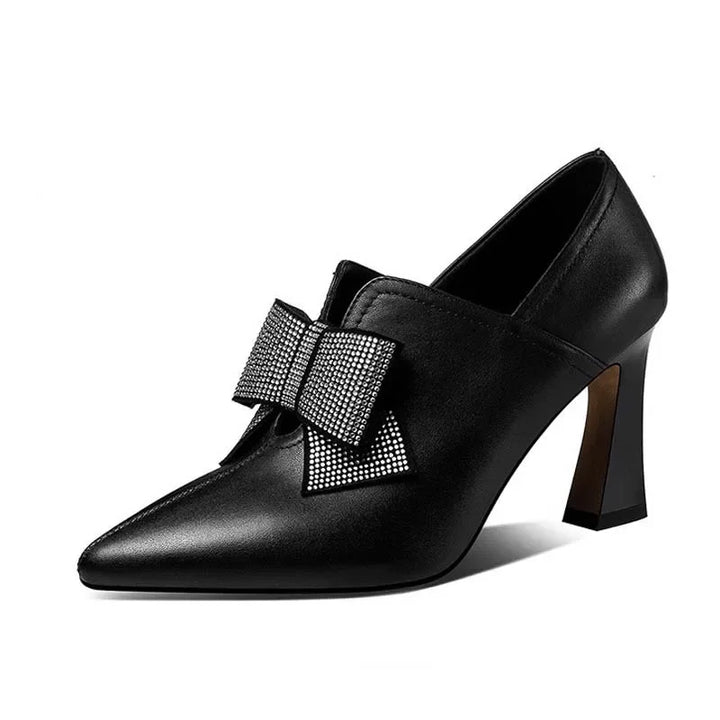 NOIR BELLE HEELS