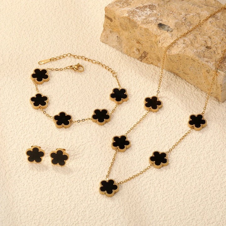 CELESTE FLORAL JEWELRY SET