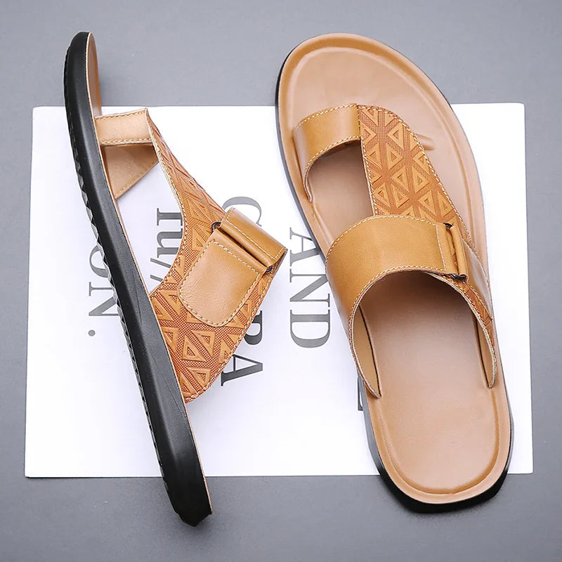 TERRANO LEATHER SANDALS