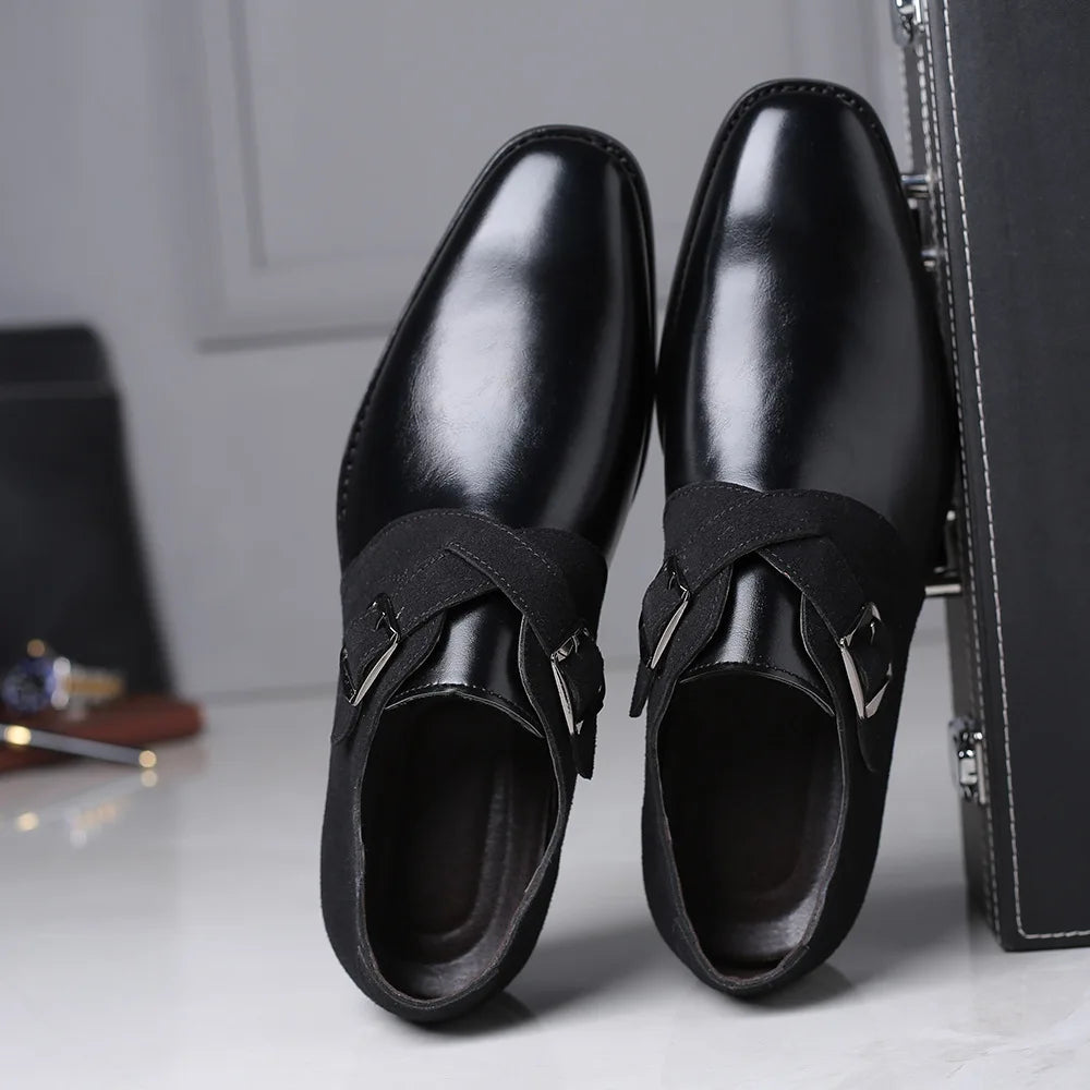 RAVELLI MONK STRAP SHOES