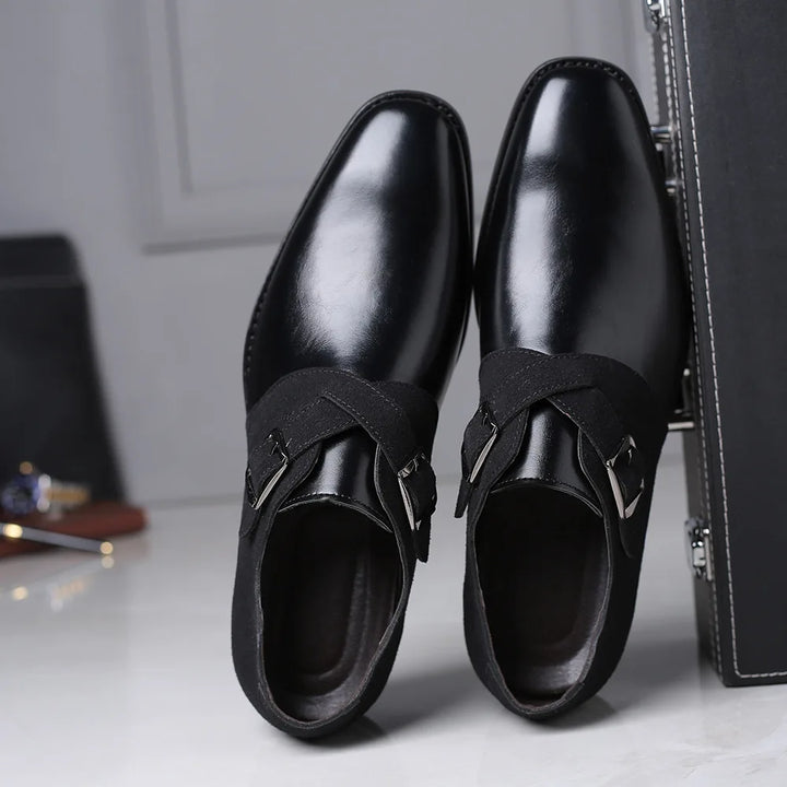 RAVELLI MONK STRAP SHOES