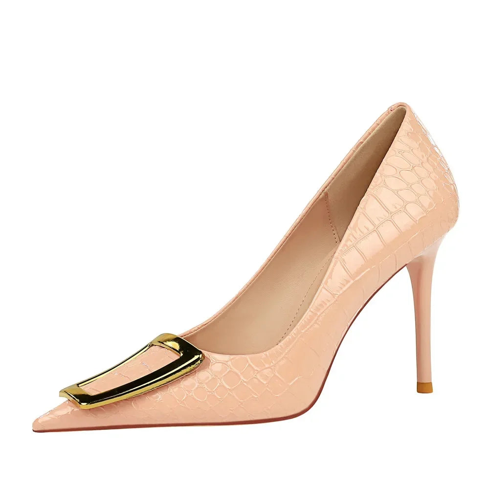 AURORA POINTED HIGH HEELS