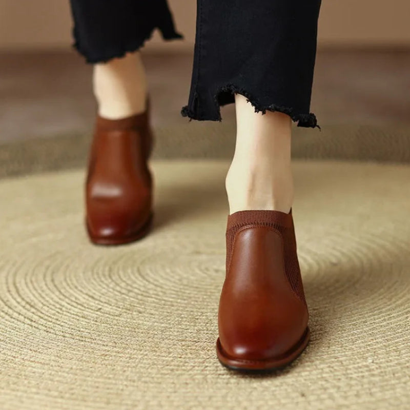 MARLETTE LEATHER BOOTS