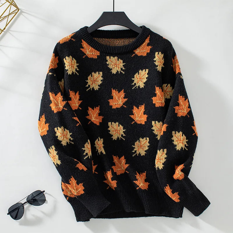 VERA MAPLE KNIT SWEATER