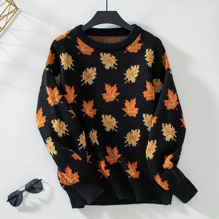 VERA MAPLE KNIT SWEATER