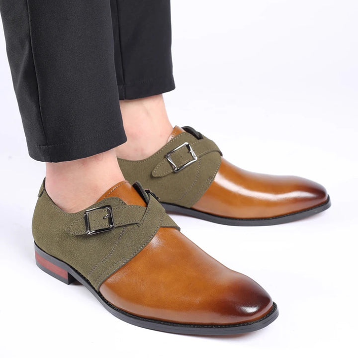 RAVELLI MONK STRAP SHOES