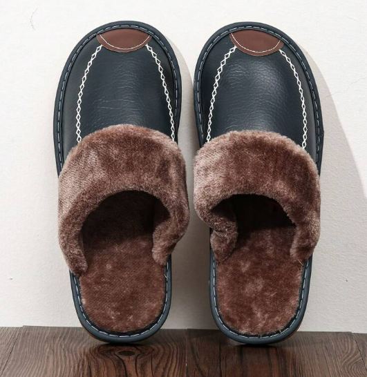 Coziette Premium Leather Slides