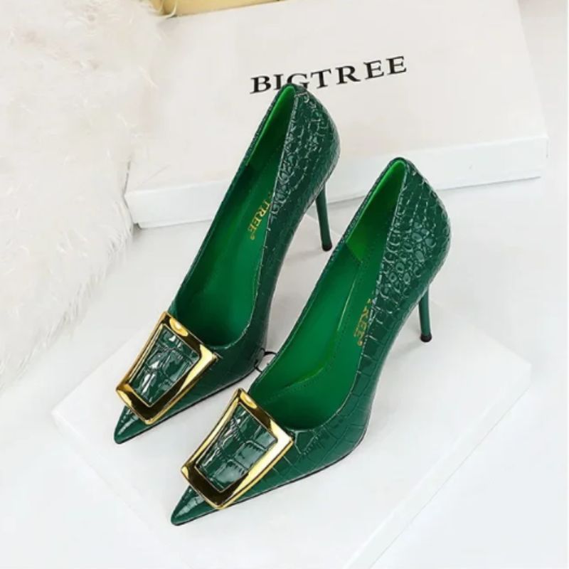 AURORA POINTED HIGH HEELS
