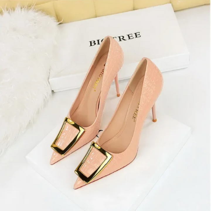 AURORA POINTED HIGH HEELS