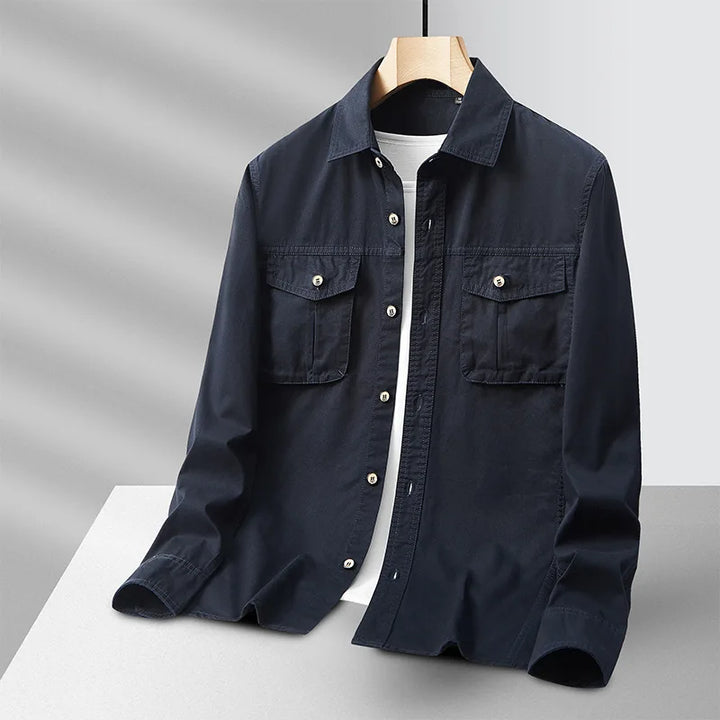 LEVARO COTTON OVER SHIRT