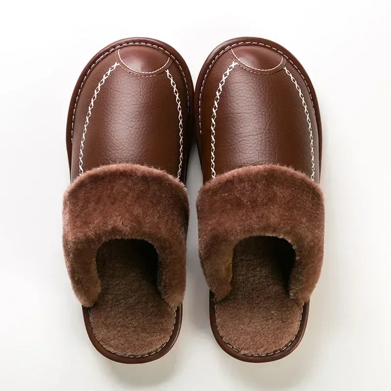 Coziette Premium Leather Slides