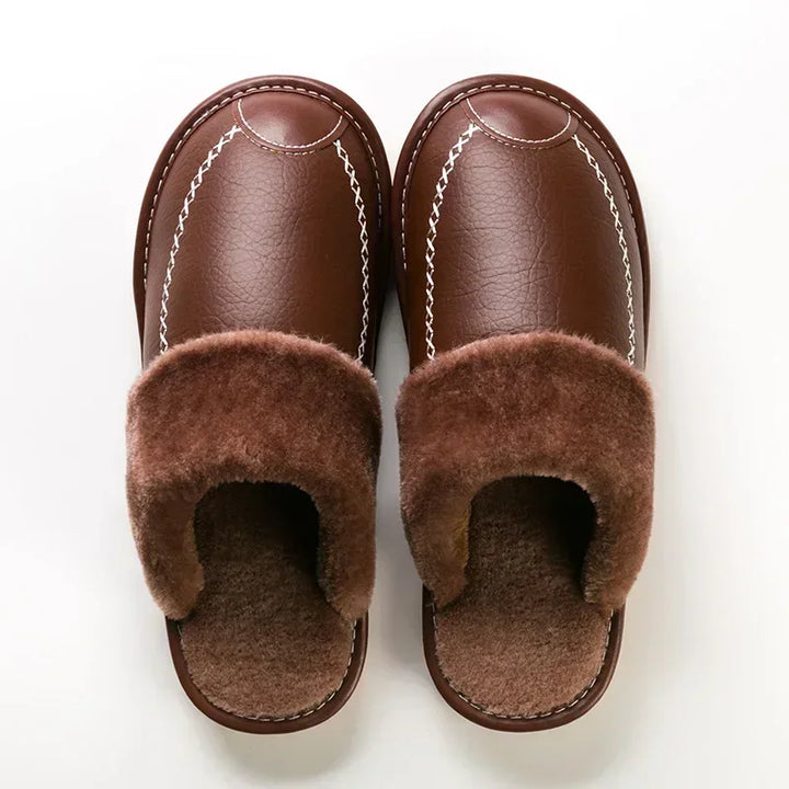 Coziette Premium Leather Slides