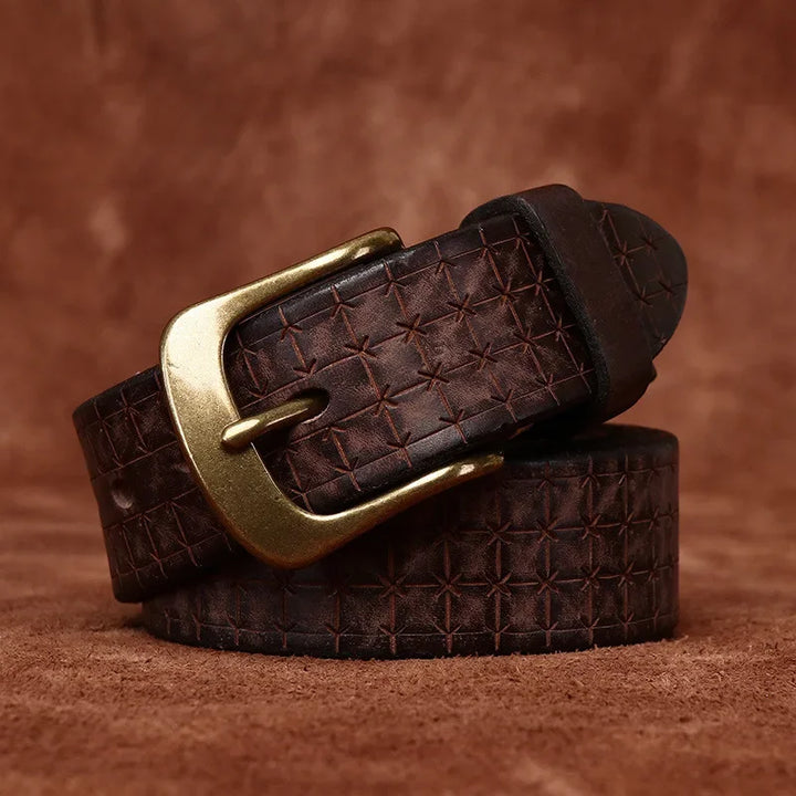 STELLAR FORGE LEATHER BELT