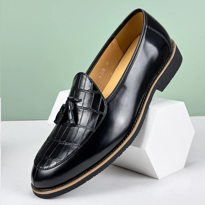 VARESE CROC LOAFERS