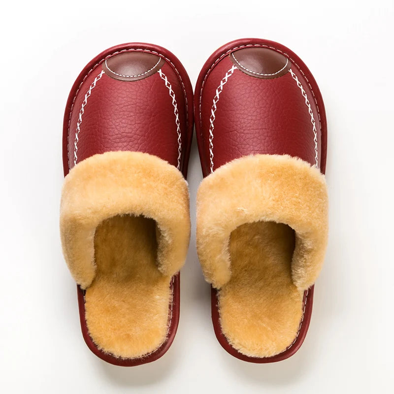 Coziette Premium Leather Slides