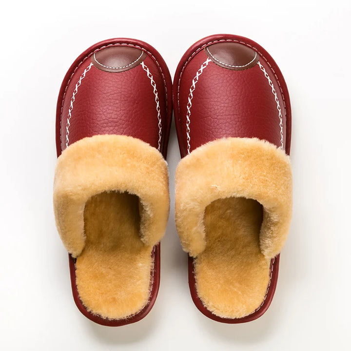 Coziette Premium Leather Slides
