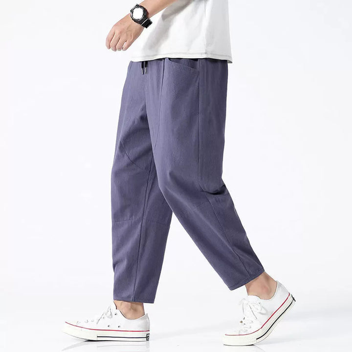 CITY TAPERED COTTON PANT