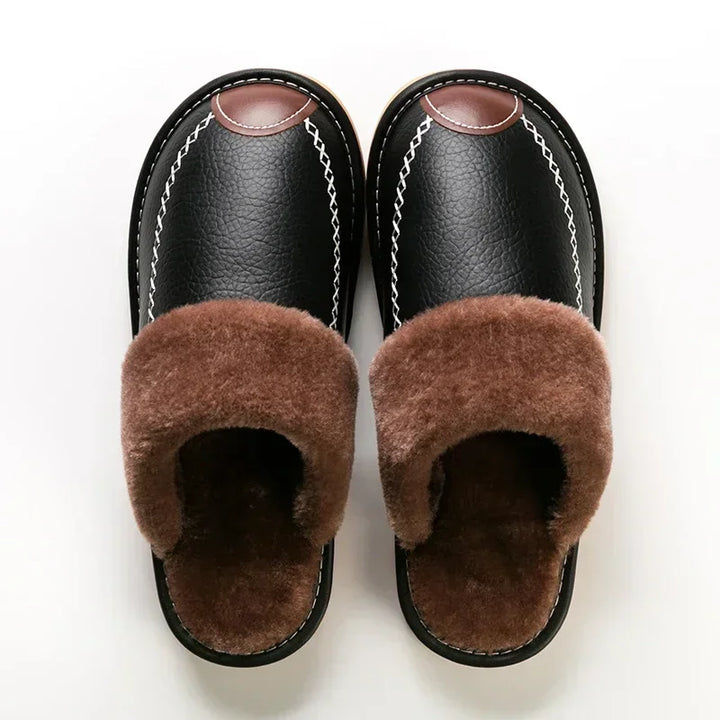 Coziette Premium Leather Slides