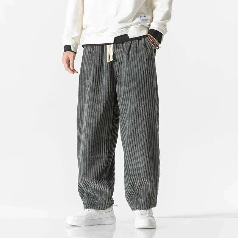 Plaid Poplin Sweatpants