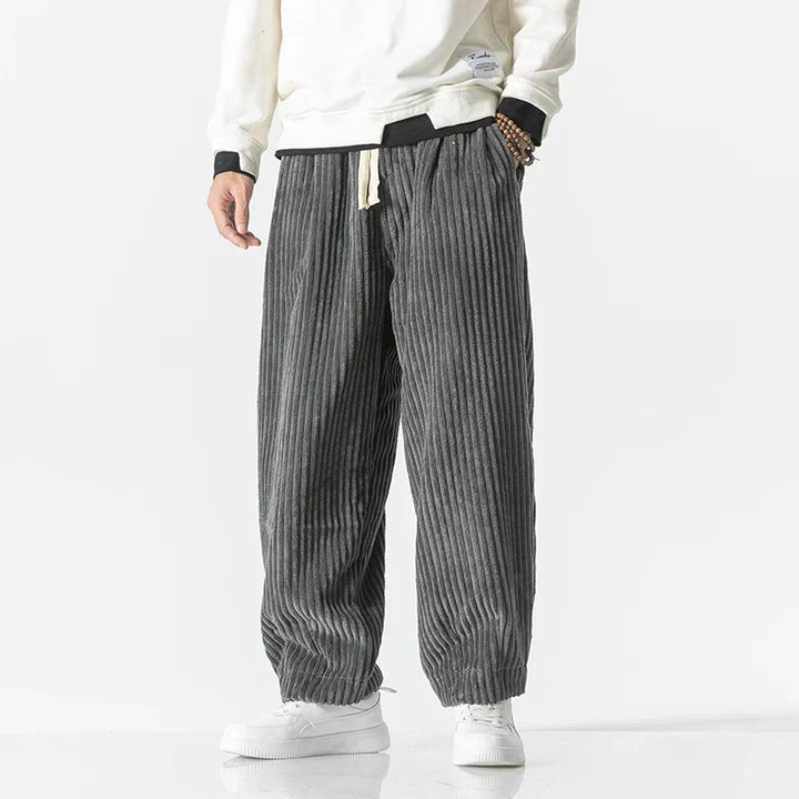Plaid Poplin Sweatpants