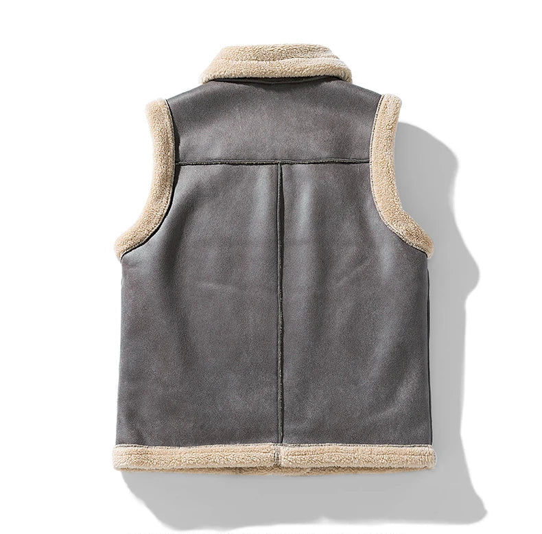 HENLEY LEATHER VEST