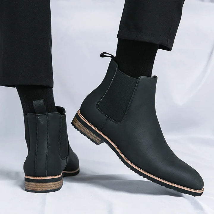 MARKSEN CHELSEA LEATHER BOOTS