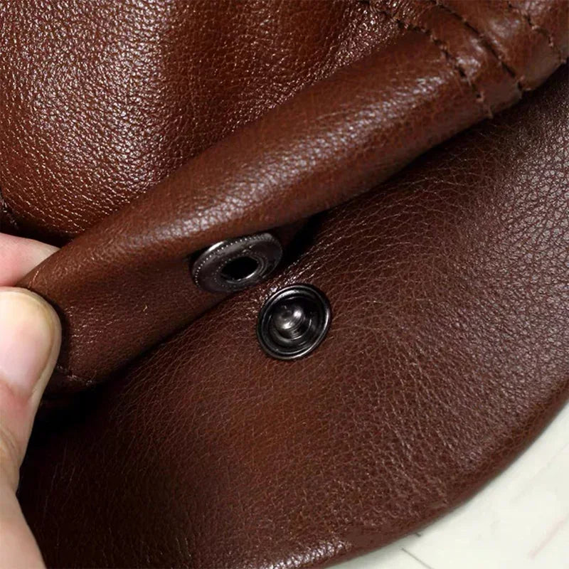 NOIRFIELD LEATHER CAP
