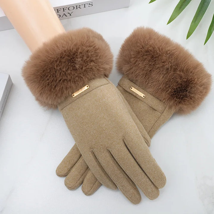 VICTROIA SIBERIAN FUR GLOVES