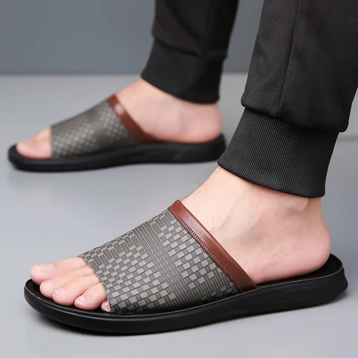 MONACO LEATHER SANDAL