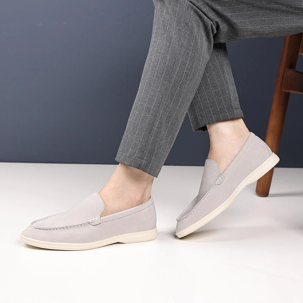STEFANI SUEDE LOAFERS