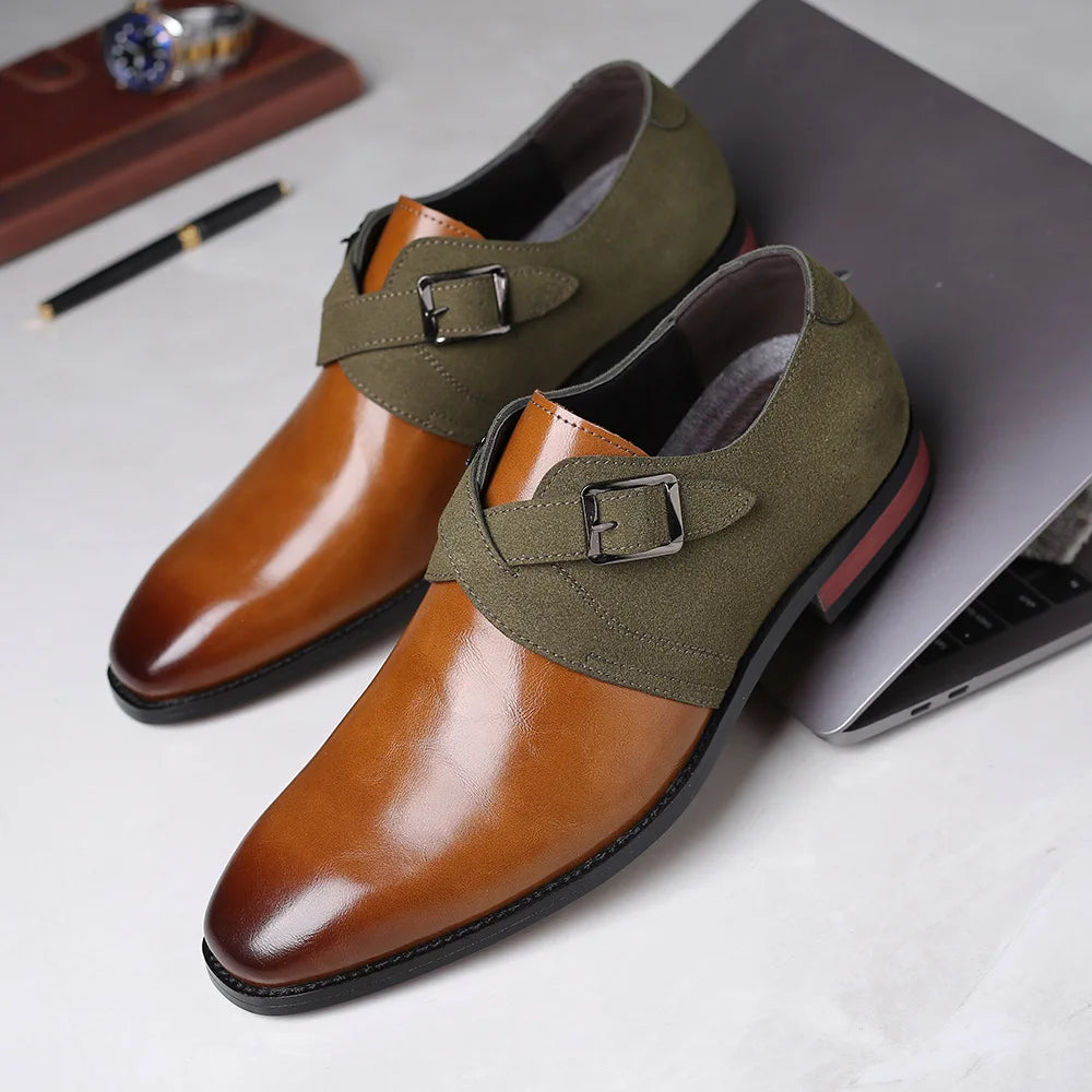 RAVELLI MONK STRAP SHOES