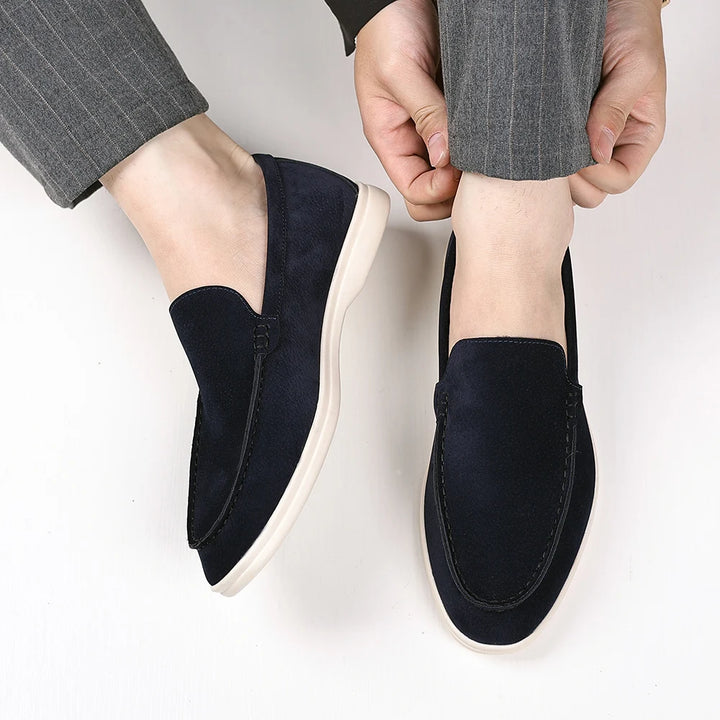 STEFANI SUEDE LOAFERS