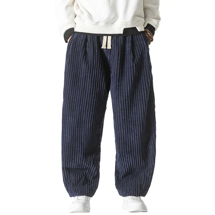 Plaid Poplin Sweatpants