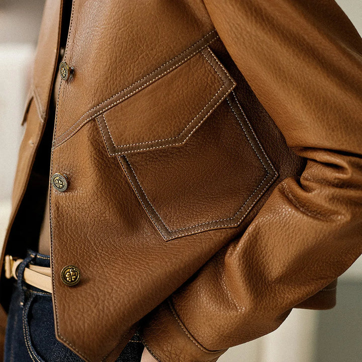Orten Suede Leather Jacket