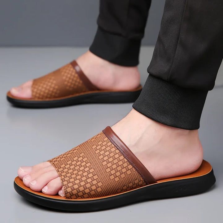 MONACO LEATHER SANDAL